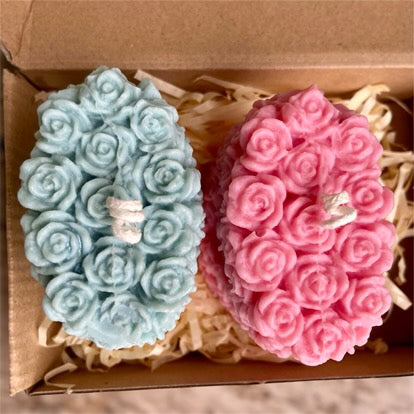 Bougie "Ma belle rose"