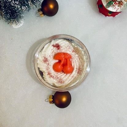 Fondant chantilly "Cerise noire explosive"