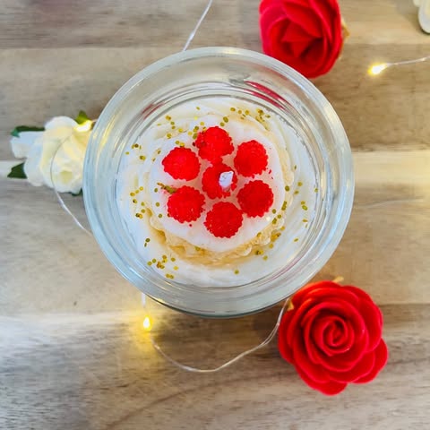 Bougie "Fraise des bois"