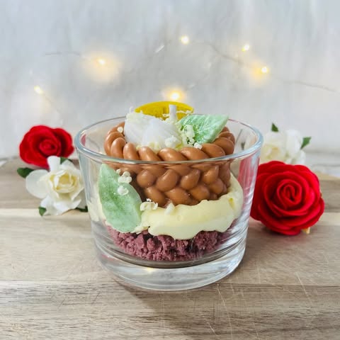 Bougie "Citron meringué"