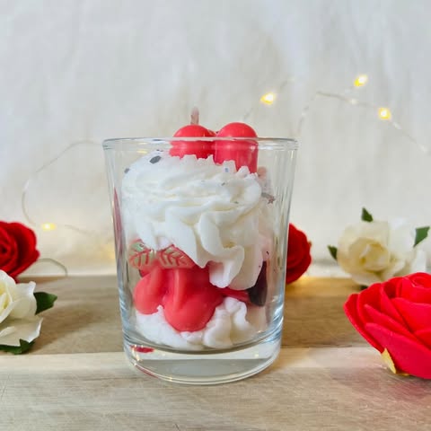 Mini bougie "Cerise noire explosive"