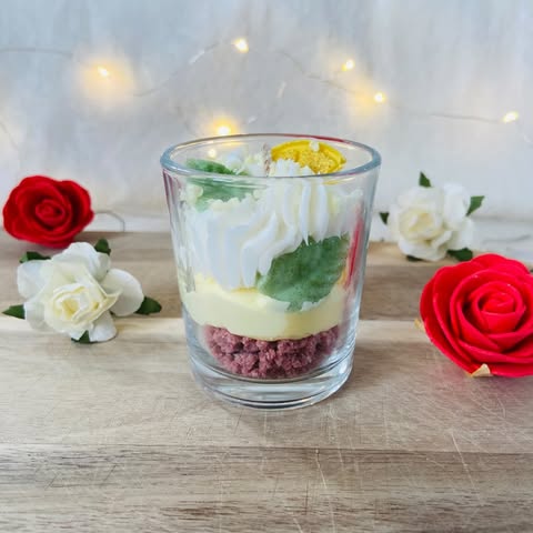 Mini bougie "Citron meringué"