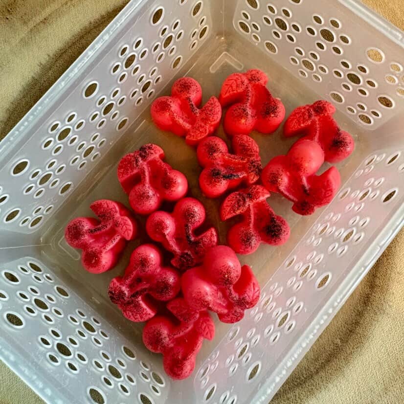 Fondants "Cerise noire explosive"